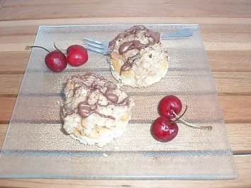 kleine Schoko-Nusskuchen - Rezept