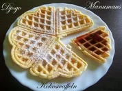 Kokoswaffeln - Rezept