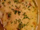 Fisch: Edler Fischauflauf  mit überbackenem Trüffelpüree - Rezept