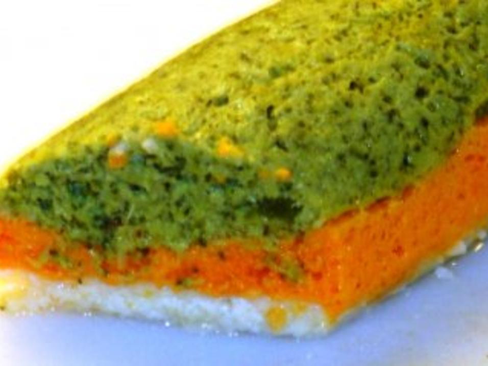 Trio Gemuese Terrine mit Weisswein Schaum - einfach - von marcos