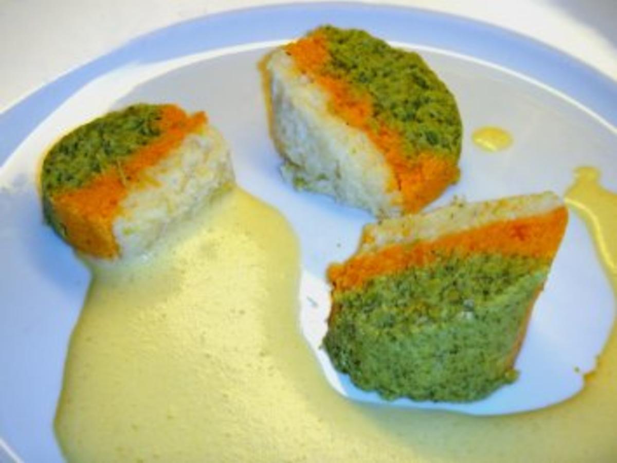 Trio Gemuese Terrine mit Weisswein Schaum - einfach - von marcos