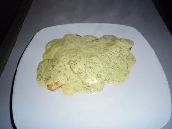 Rezept: Tilapiafilet mit Senf - Meerrettichsauce Tilapiafilet mit Senf - Meerrettichsauce - Rezept