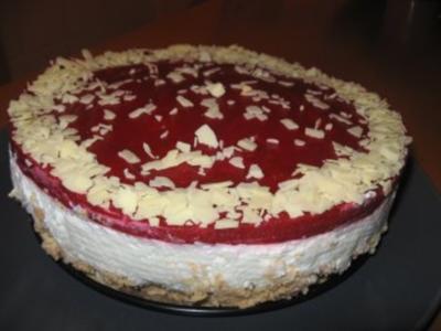 Rezept: Himbeer-Quark-Mini-Torte Himbeer-Quark-Mini-Torte - Rezept