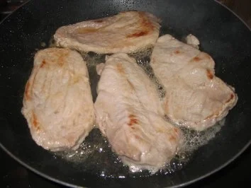 Rezept: Fleisch: Emmentaler Ofenschnitzel... Bild Nr. 9 Fleisch: Emmentaler Ofenschnitzel... - Rezept - Bild Nr. 9