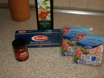 Bavette mit Krabben und Chili - Rezept - Bild Nr. 2