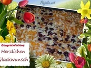 Rezept: Kuchen : Kirsch - Mandarine Kuchen : Kirsch - Mandarine - Rezept