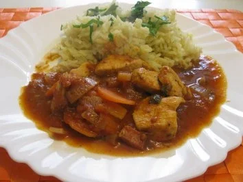 Estofado de Pollo al estilo provenzal  - Hähnchenragout  provenzialisch - Rezept - Bild Nr. 4