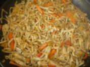 Gebratene Nudeln Thai - Rezept
