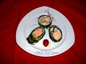 Lachs im Wirsingmantel pochiert & angebraten - Rezept