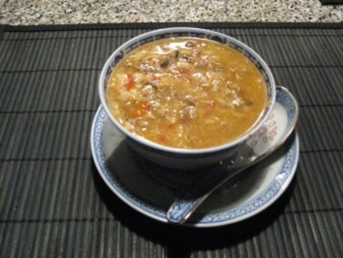 Sauer-Scharf-Suppe - Rezept