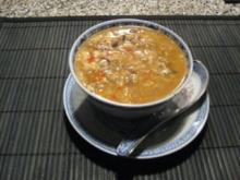 Sauer-Scharf-Suppe - Rezept