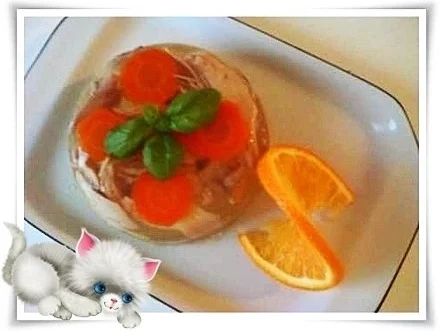 Sülze aus Hähnchenkeule - Rezept