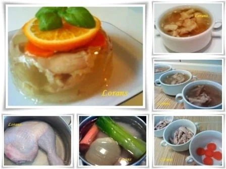 Sülze aus Hähnchenkeule - Rezept - Bild Nr. 3