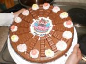 Kinder-Schokolade Torte - Rezept