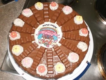 Rezept: Kinder-Schokolade Torte Bild Nr. 2 Kinder-Schokolade Torte - Rezept - Bild Nr. 2