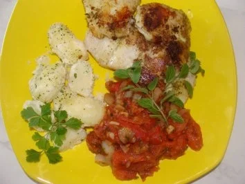 Gemüse : -Tomatengemüse- - Rezept