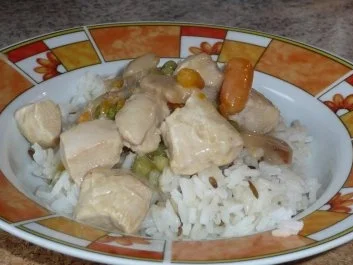 Geflügel: Mein Hühnerfrikassee - Rezept