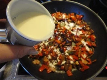 Nudel Auflauf mit Paprika Creme - Rezept - Bild Nr. 5