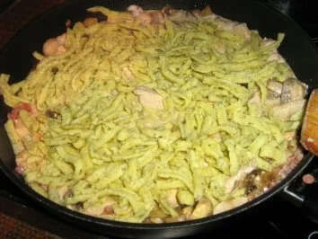 Spätzlepfanne Jäger Art - Rezept - Bild Nr. 4