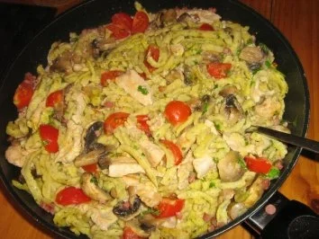 Spätzlepfanne Jäger Art - Rezept - Bild Nr. 5