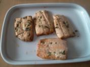 Gegrillter Lachs mit Zucchini-Avocado-Gemüse - Rezept
