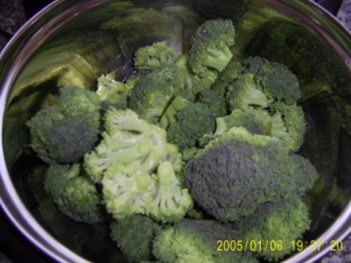 Champignons-Brokoli-Sahne-Soße - Rezept - Bild Nr. 3