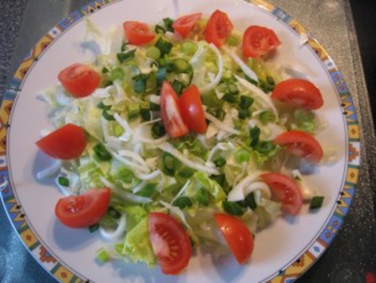 Fit in den Frühling Salat mit Hähnchenbruststreifen - Rezept - Bild Nr. 12