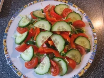 Fit in den Frühling Salat mit Hähnchenbruststreifen - Rezept - Bild Nr. 14