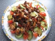 Fit in den Frühling Salat mit Hähnchenbruststreifen - Rezept
