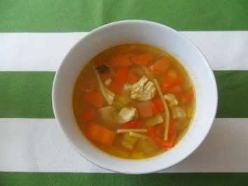 Frühlingseintopf mit Huhn - Rezept