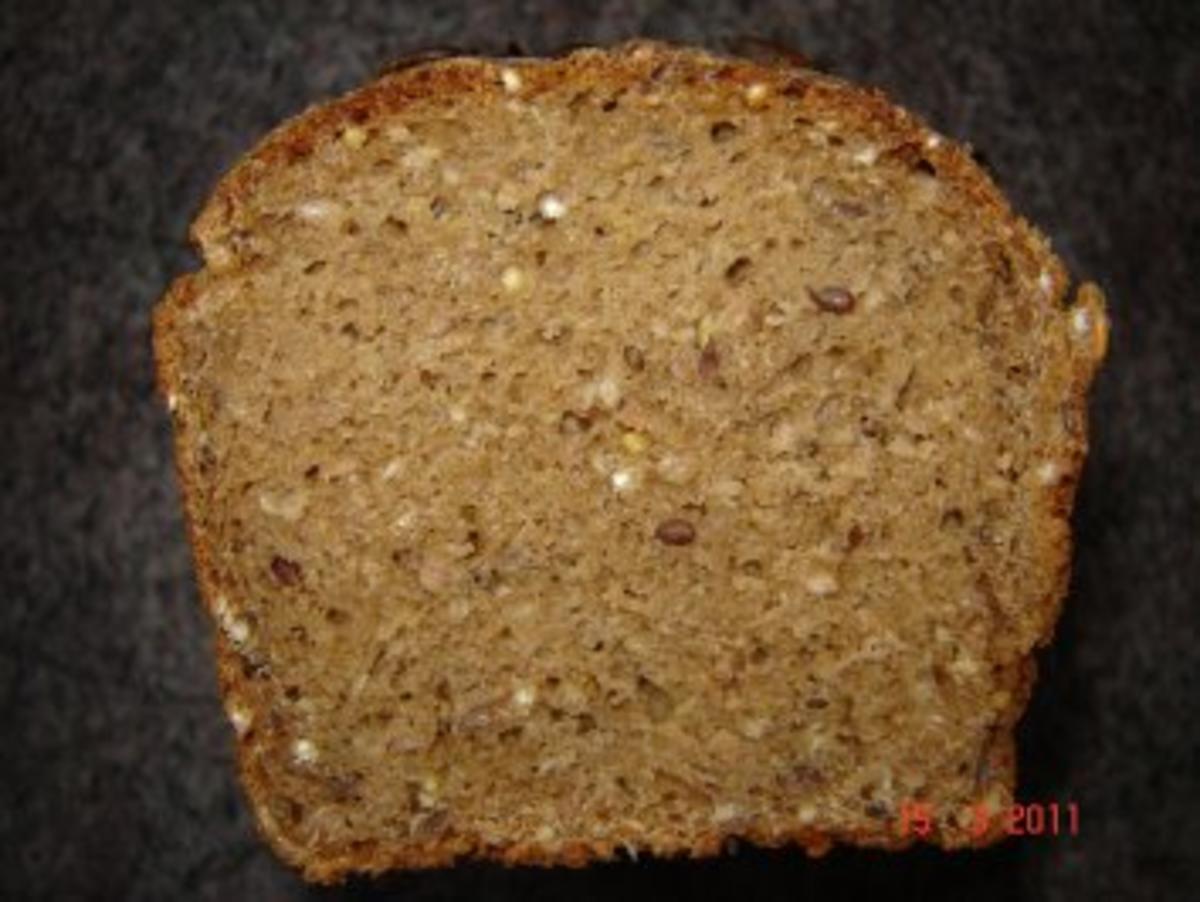 Brot + Brötchen : Sechskornbrot - Rezept - Bild Nr. 4