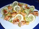Rezept: *Schlemmer*-Salat mit gebratenem Lachs *Schlemmer*-Salat mit gebratenem Lachs - Rezept