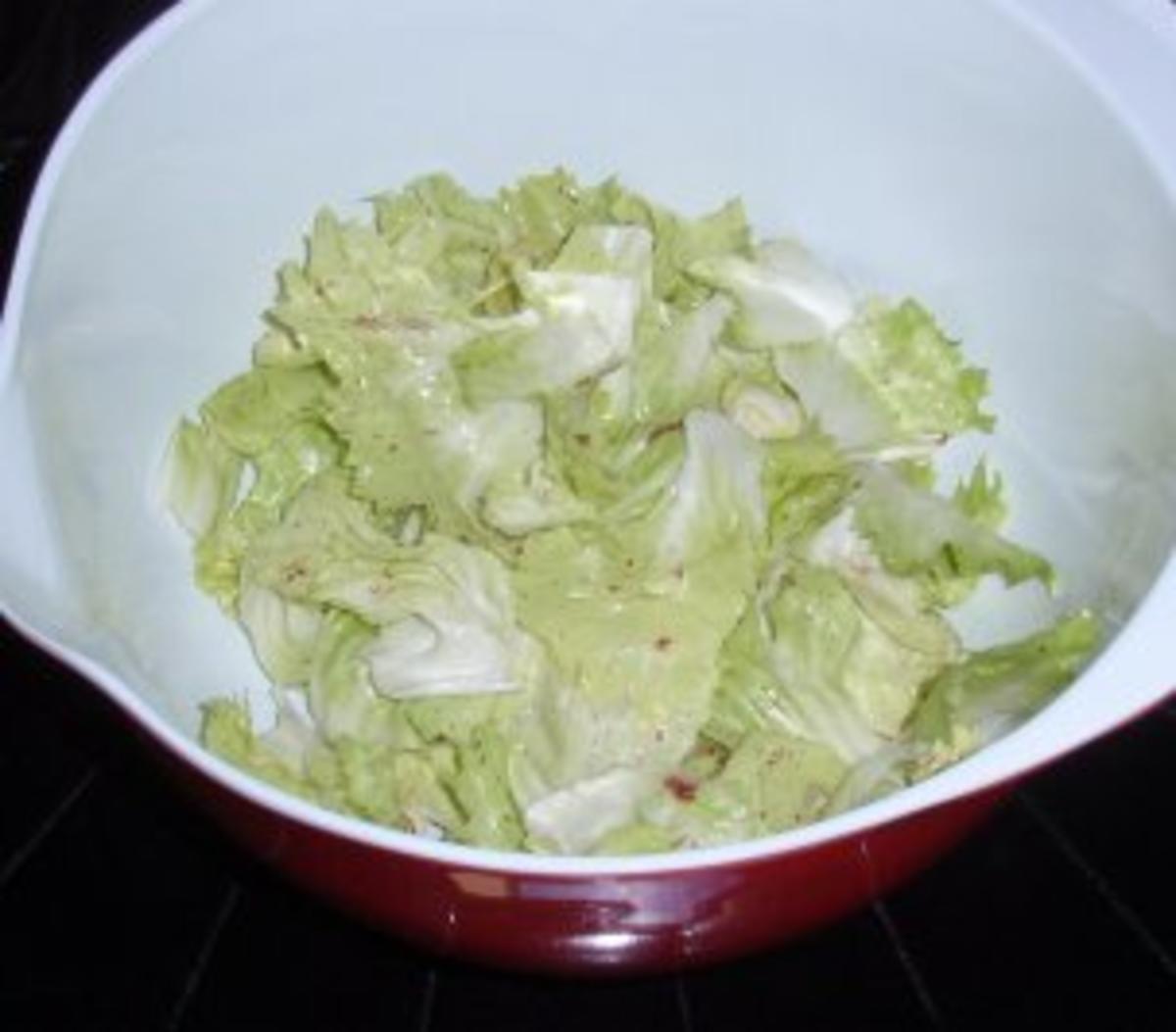 *Schlemmer*-Salat mit gebratenem Lachs - Rezept - Bild Nr. 4