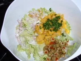 *Schlemmer*-Salat mit gebratenem Lachs - Rezept - Bild Nr. 5