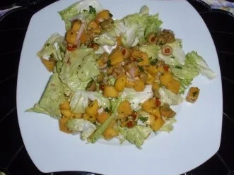 *Schlemmer*-Salat mit gebratenem Lachs - Rezept - Bild Nr. 6