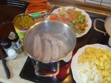 Rezept: Erbseneintopf Bild Nr. 3 Erbseneintopf - Rezept - Bild Nr. 3