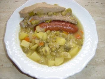 Rezept: Erbseneintopf Erbseneintopf - Rezept
