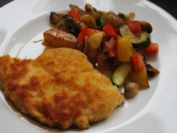 Rezept: Annis Parmesanschnitzel Bild Nr. 4 Annis Parmesanschnitzel - Rezept - Bild Nr. 4