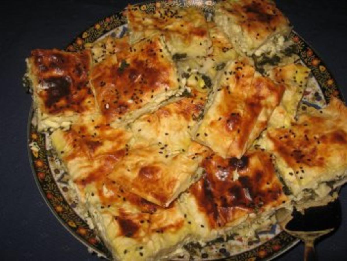 Bilder für Käse-Spinat-Yufka Vegetarisch - Rezept