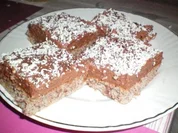 Nusskuchen mit Schokocreme - Rezept