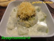 Gemüse:    KOHLRABI .....gefüllt - Rezept