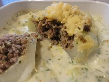 Rezept: Gemüse: KOHLRABI .....gefüllt Bild Nr. 3 Gemüse: KOHLRABI .....gefüllt - Rezept - Bild Nr. 3