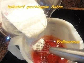 Dessert:   ERDBEERMOUSSE - Rezept - Bild Nr. 4