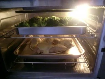 Hähnchenbrustfilets mit Feigensenfsoße überbacken und Brokkoli, Dampfgarerrezept - Rezept - Bild Nr. 5