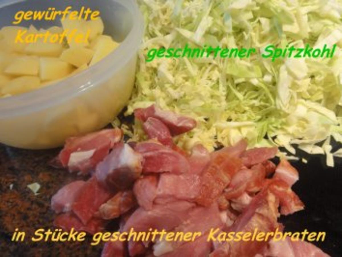 Gemüse:    SPITZKOHL - EINTOPF - Rezept - Bild Nr. 3