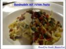 Bandnudeln mit rotem Pesto - Rezept