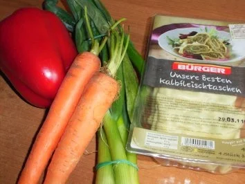 "Maulige Taschen"-Pfanne - Rezept - Bild Nr. 2