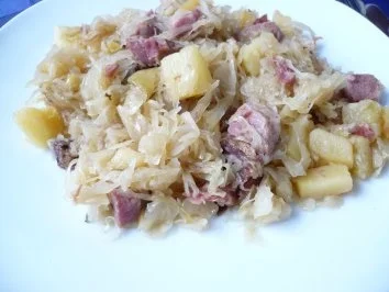 Rezept: Sauerkraut -Pfanne Sauerkraut -Pfanne - Rezept
