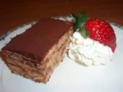 Tiramisu mit Nuss-Schokocreme - Rezept