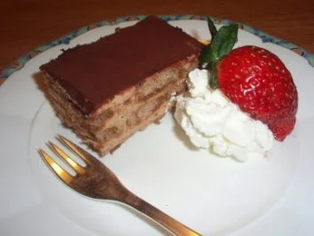 Rezept: Tiramisu mit Nuss-Schokocreme Bild Nr. 4 Tiramisu mit Nuss-Schokocreme - Rezept - Bild Nr. 4